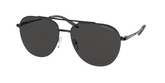 Michael Kors DALTON MK1093 Pilot Sunglasses  120287-MATTE BLACK 60-16-145 - Color Map black