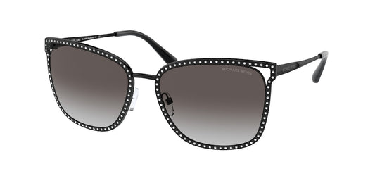 Michael Kors STOCKHOLM MK1098B Square Sunglasses  10058G-BLACK 57-17-145 - Color Map black