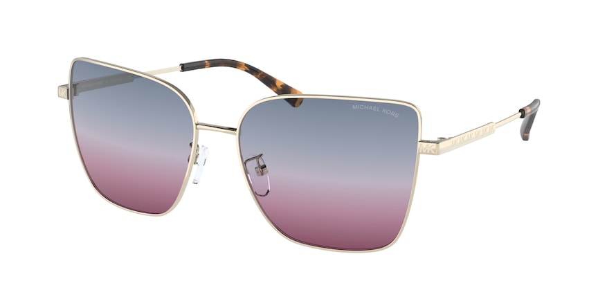 Michael Kors BASTIA MK1108 Butterfly Sunglasses  1014I8-LIGHT GOLD 59-16-145 - Color Map gold