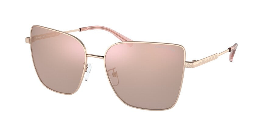 Michael Kors BASTIA MK1108 Butterfly Sunglasses  11084Z-ROSE GOLD 57-16-145 - Color Map pink
