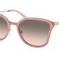 Michael Kors TURIN MK1115 Butterfly Sunglasses  11083B-ROSE GOLD 56-19-145 - Color Map pink