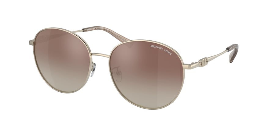 Michael Kors ALPINE MK1119 Round Sunglasses  10146U-LIGHT GOLD 57-16-140 - Color Map gold