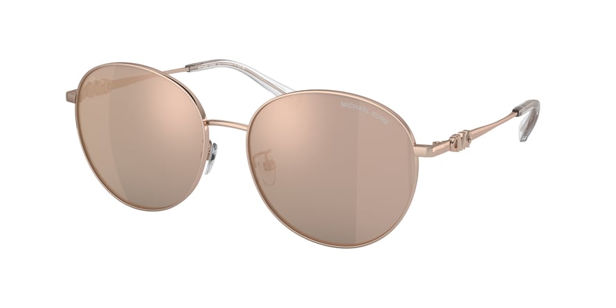 Michael Kors ALPINE MK1119 Round Sunglasses  1108M5-ROSE GOLD 57-16-140 - Color Map pink