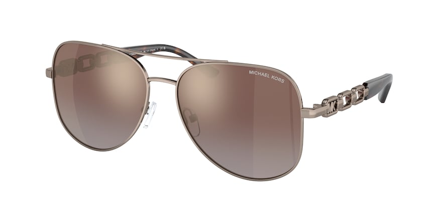 Michael Kors CHIANTI MK1121 Pilot Sunglasses  12136K-MINK 58-15-140 - Color Map bronze/copper