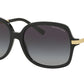 Michael Kors ADRIANNA II MK2024 Square Sunglasses  316011-BLACK 57-16-135 - Color Map black