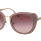 Michael Kors LISBON MK2062 Round Sunglasses  33208H-MILKY PINK 52-20-140 - Color Map pink