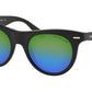 Michael Kors BORA BORA MK2074F Cat Eye Sunglasses  3005U1-BLACK ACETATE 49-20-140 - Color Map black