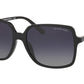 Michael Kors ISLE OF PALMS MK2098U Square Sunglasses  3781T3-BLACK 56-17-140 - Color Map black