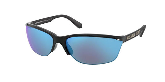 Michael Kors PLAYA MK2110 Rectangle Sunglasses  33321U-BLACK 71-18-130 - Color Map black