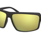 Michael Kors CARSON MK2114 Rectangle Sunglasses  33332-MATTE BLACK 66-14-125 - Color Map black