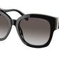 Michael Kors BAJA MK2164 Square Sunglasses  30058G-BLACK 56-18-140 - Color Map black