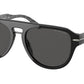 Michael Kors BURBANK MK2166 Pilot Sunglasses  300587-BLACK 56-19-145 - Color Map black