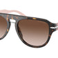 Michael Kors BURBANK MK2166 Pilot Sunglasses  300713-DARK TORTOISE 56-19-145 - Color Map havana