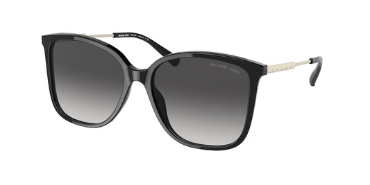 Michael Kors AVELLINO MK2169F Square Sunglasses  30058G-BLACK 57-16-145 - Color Map black