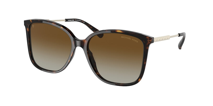 Michael Kors AVELLINO MK2169 Square Sunglasses  3006T5-DARK TORTOISE 56-16-140 - Color Map havana
