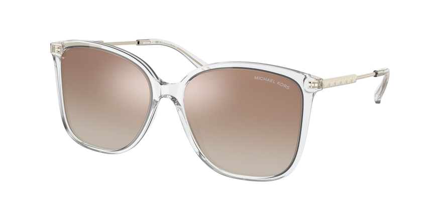 Michael Kors AVELLINO MK2169 Square Sunglasses  30156K-CLEAR 56-16-140 - Color Map clear