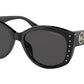 Michael Kors CHARLESTON MK2175U Irregular Sunglasses  300587-BLACK BIO 54-16-140 - Color Map black