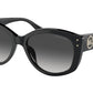 Michael Kors CHARLESTON MK2175U Irregular Sunglasses  30058G-BLACK BIO 54-16-140 - Color Map black