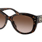Michael Kors CHARLESTON MK2175U Irregular Sunglasses  300613-DARK TORTOISE BIO 54-16-140 - Color Map havana