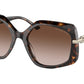 Michael Kors CHEYENNE MK2177 Irregular Sunglasses  300613-DARK TORTOISE 56-19-140 - Color Map havana