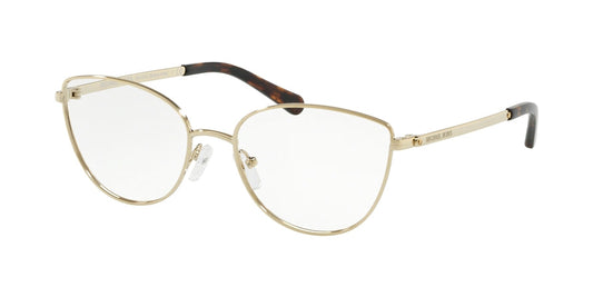 Michael Kors BUENA VISTA MK3030 Cat Eye Eyeglasses  1014-LIGHT GOLD 54-17-140 - Color Map gold