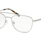 Michael Kors MACAO MK3034 Butterfly Eyeglasses  1153-SILVER 53-17-140 - Color Map silver