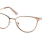 Michael Kors CAIRO MK3049 Cat Eye Eyeglasses  1108-SHINY ROSE GOLD 52-17-140 - Color Map pink