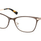 Michael Kors TORONTO MK3050 Rectangle Eyeglasses  1213-SATIN BROWN 53-17-140 - Color Map brown