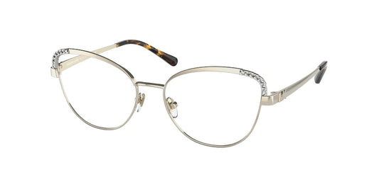 Michael Kors ANDALUSIA MK3051 Cat Eye Eyeglasses  1014-LIGHT GOLD 53-16-140 - Color Map gold