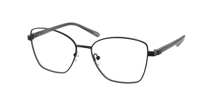 Michael Kors STRASBOURG MK3052 Square Eyeglasses  1005-SHINY BLACK 54-16-140 - Color Map black
