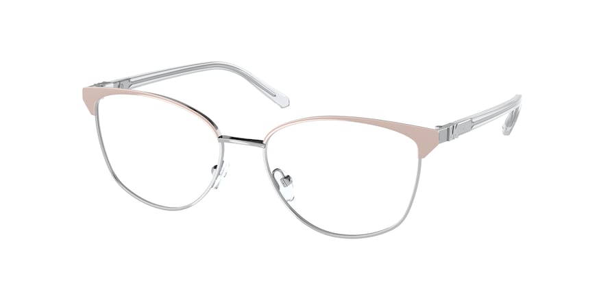 Michael Kors FERNIE MK3053 Cat Eye Eyeglasses  1153-SOFT PINK/SILVER 54-16-140 - Color Map pink