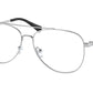 Michael Kors PROCIDA BRIGHT MK3054B Pilot Eyeglasses  1153-SILVER 56-14-140 - Color Map silver