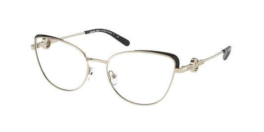 Michael Kors TRINIDAD MK3058B Cat Eye Eyeglasses  1014-LIGHT GOLD 54-17-140 - Color Map gold