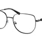 Michael Kors BELLEVILLE MK3062 Square Eyeglasses  1005-SHINY BLACK 56-17-140 - Color Map black