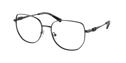 Michael Kors BELLEVILLE MK3062 Square Eyeglasses  1005-SHINY BLACK 56-17-140 - Color Map black