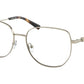 Michael Kors BELLEVILLE MK3062 Square Eyeglasses  1014-LIGHT GOLD 56-17-140 - Color Map gold