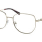Michael Kors BELLEVILLE MK3062 Square Eyeglasses  1015-LIGHT GOLD 56-17-140 - Color Map gold