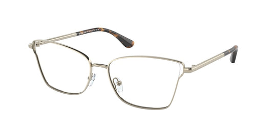 Michael Kors RADDA MK3063 Rectangle Eyeglasses  1014-LIGHT GOLD 55-15-140 - Color Map gold