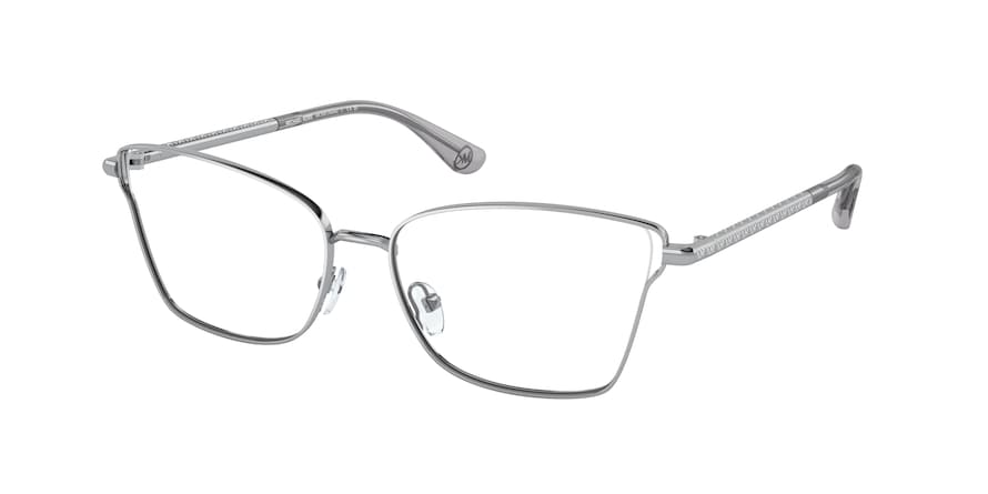 Michael Kors RADDA MK3063 Rectangle Eyeglasses  1153-SILVER 55-15-140 - Color Map silver