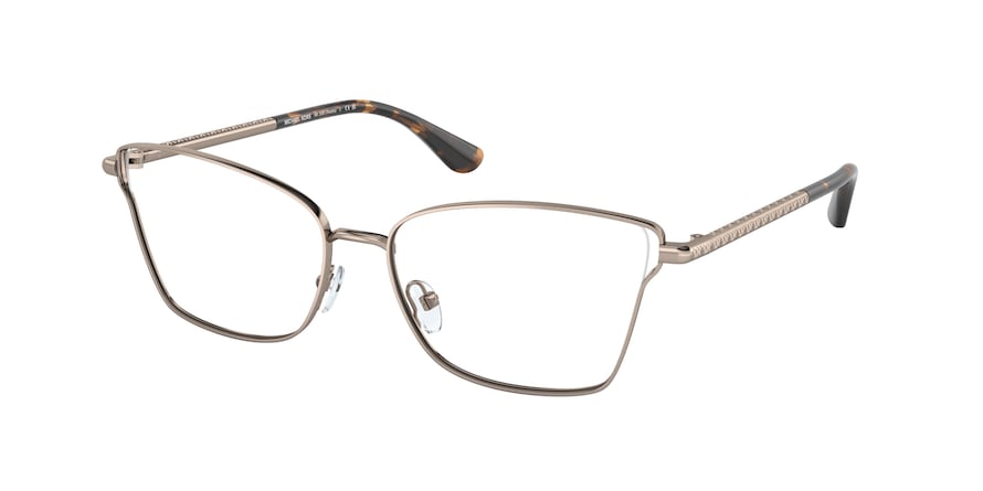 Michael Kors RADDA MK3063 Rectangle Eyeglasses  1213-MINK 55-15-140 - Color Map bronze/copper