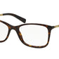 Michael Kors ANTIBES MK4016 Rectangle Eyeglasses  3006-DARK TORTOISE 53-17-140 - Color Map havana