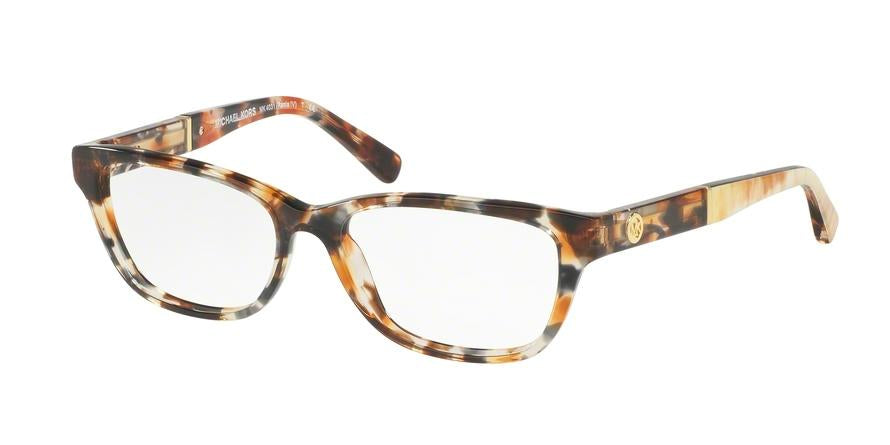 Michael Kors RANIA IV MK4031 Rectangle Eyeglasses  3168-BLACK 51-15-135 - Color Map black