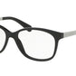 Michael Kors AMBROSINE MK4035F Rectangle Eyeglasses  3204-BLACK 53-15-135 - Color Map black