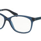 Michael Kors AMBROSINE MK4035 Rectangle Eyeglasses  3199-NAVY 53-15-135 - Color Map blue