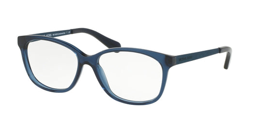 Michael Kors AMBROSINE MK4035 Rectangle Eyeglasses  3199-NAVY 53-15-135 - Color Map blue