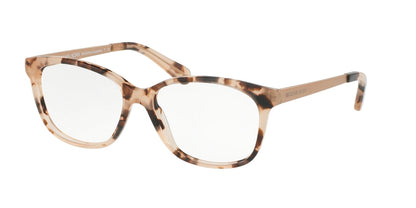Michael Kors AMBROSINE MK4035 Rectangle Eyeglasses  3205-PINK TORTOISE 53-15-135 - Color Map pink