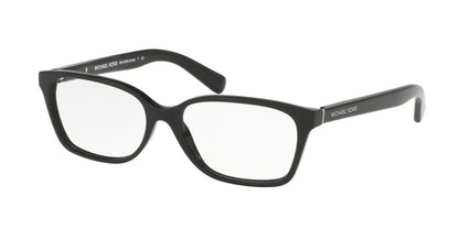 Michael Kors INDIA MK4039F Rectangle Eyeglasses  3177-BLACK 54-15-135 - Color Map black