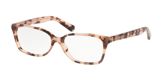 Michael Kors INDIA MK4039 Rectangle Eyeglasses  3026-PINK TORTOISE 54-15-135 - Color Map pink