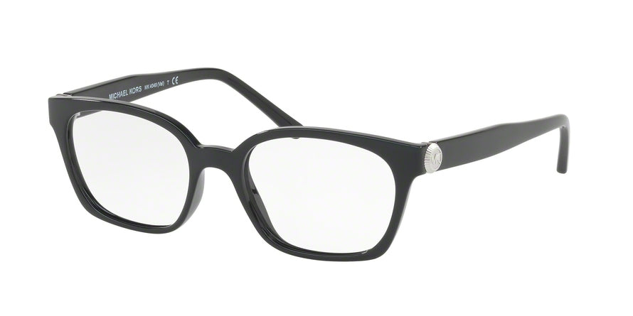 Michael Kors VAL MK4049 Cat Eye Eyeglasses  3177-BLACK 50-17-135 - Color Map black