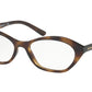 Michael Kors MINORCA MK4052 Irregular Eyeglasses  3285-DARK TORTOISE 52-16-135 - Color Map tortoise